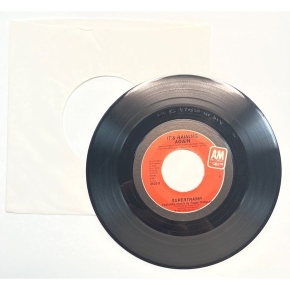Supertramp It's Raining Again / Bonnie 45 Classic Rock A&M 2502 - Picture 3 of 4